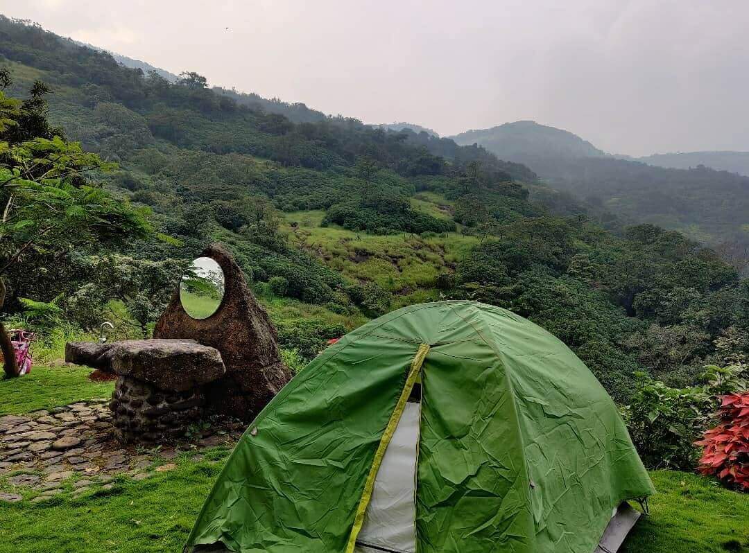 Camping in the clouds tent